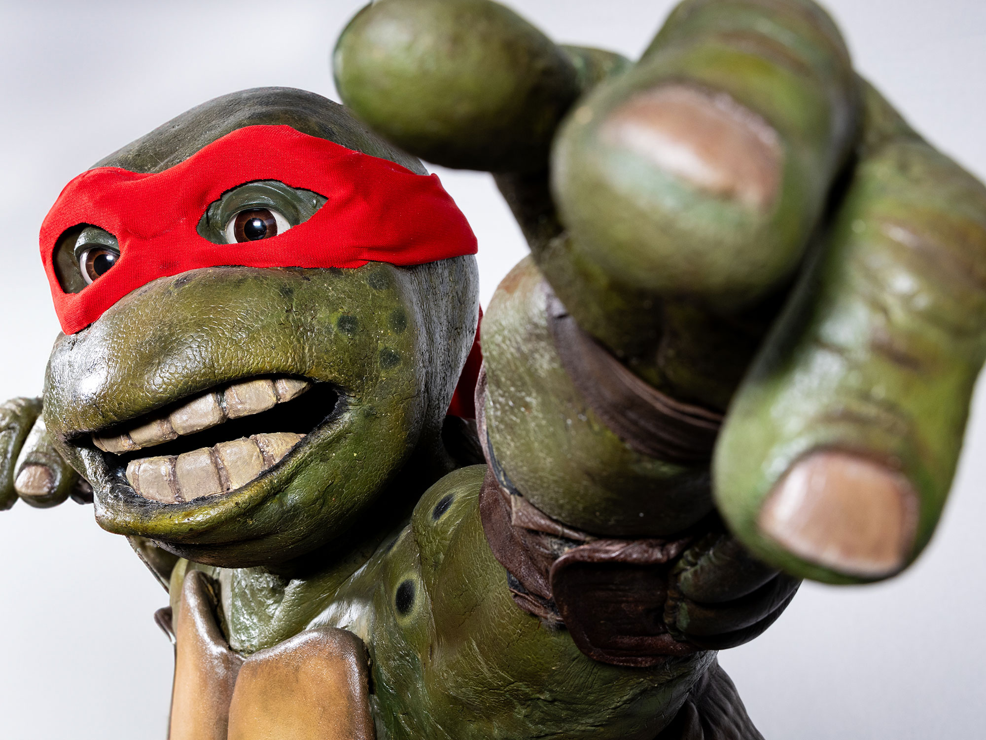 Screen-used Raphael costume, Teenage Mutant Ninja Turtles III.